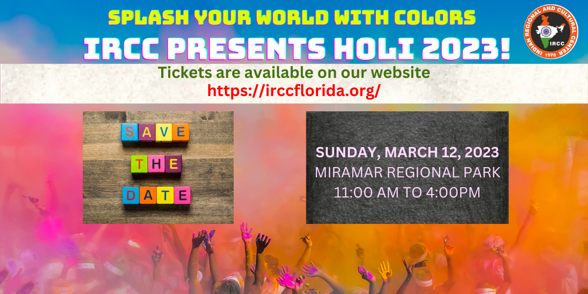 IRCC presents Holi 2023