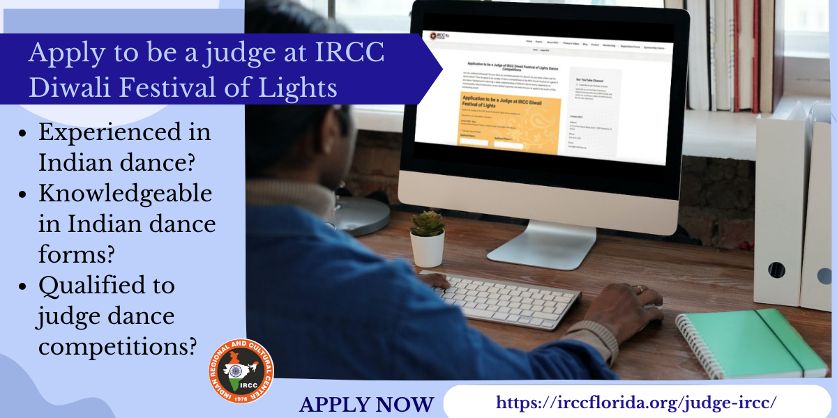 Call for Judges: IRCC Diwali Festival of Lights Dance Competitions! - IRCC